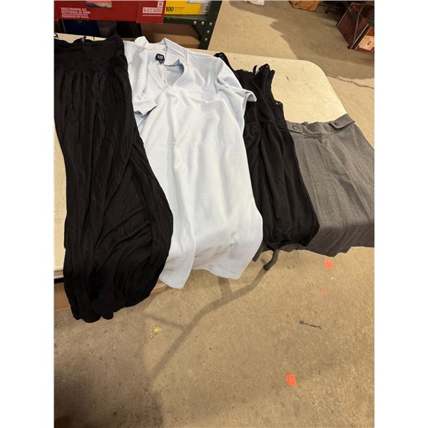 Dresses and skirt