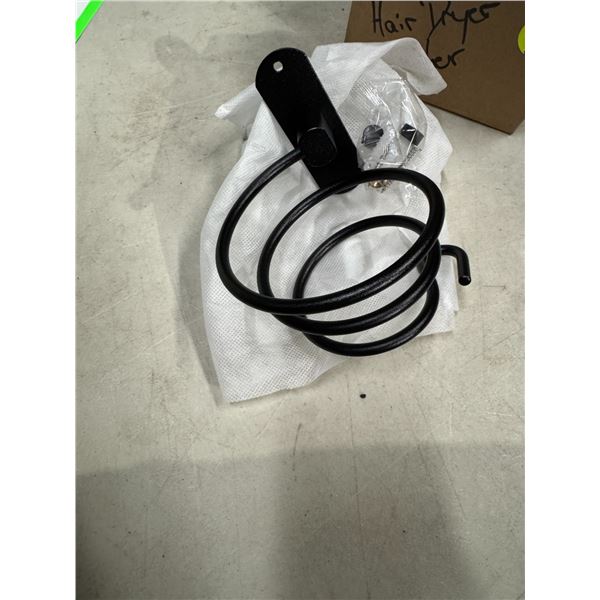 New hairdryer holder