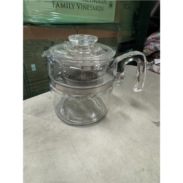 Pyrex coffee percolator
