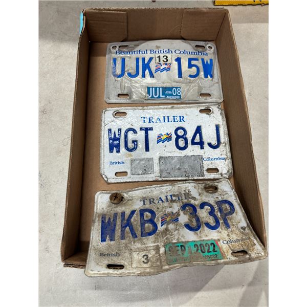 Trailer plates