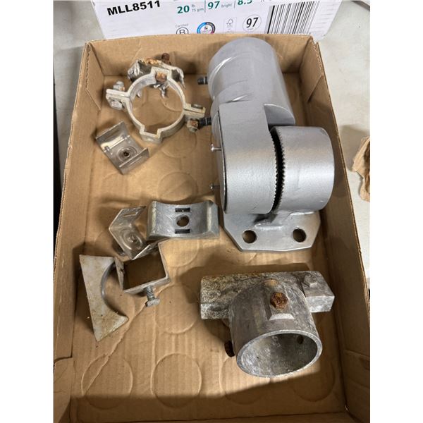 Street sign and post brackets