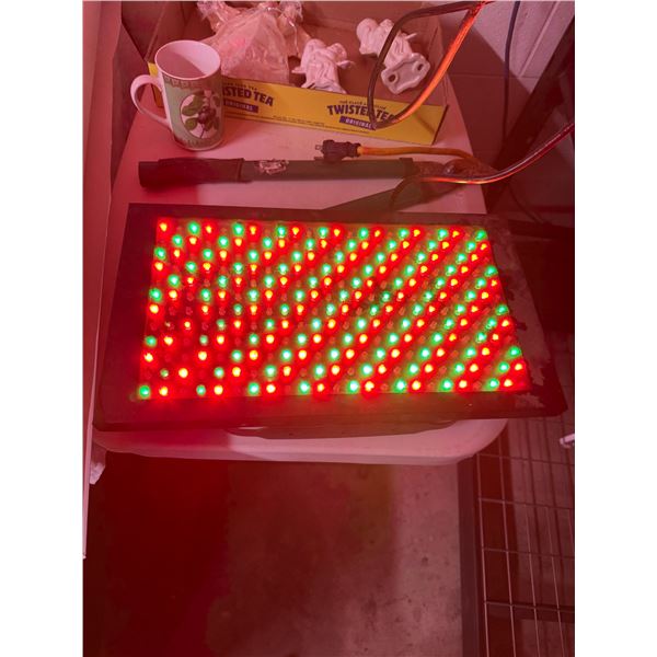 Profile panel RGB multicolored light