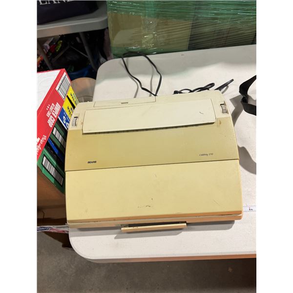 Sears celebrity 250 electric typewriter