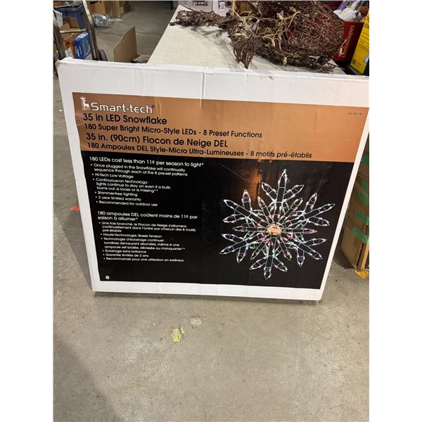 35 inch LED snow