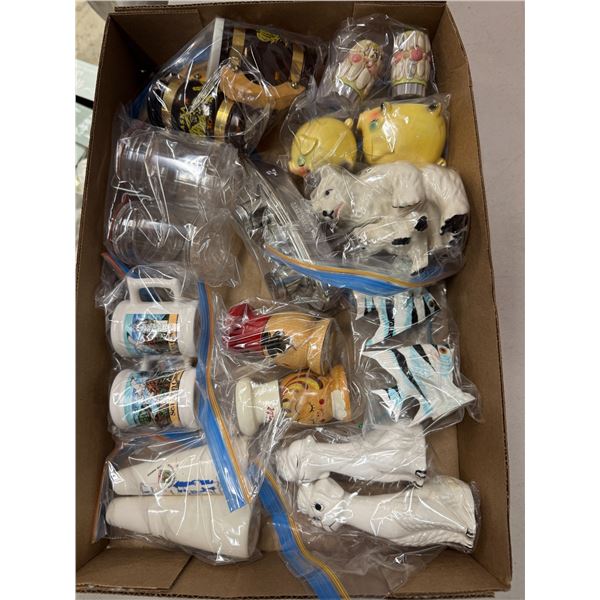 Salt and pepper shakers