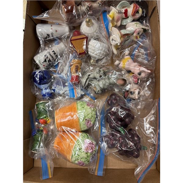 Salt and pepper shakers