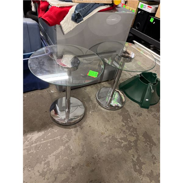 Pedestal, Glass Table