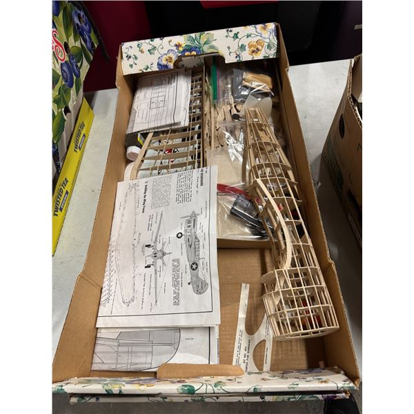 Model airplane parts