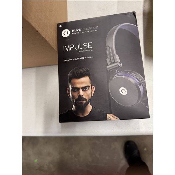 Impulse on ear headphones