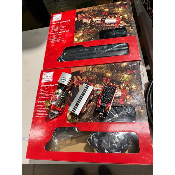 Train tracks and one train