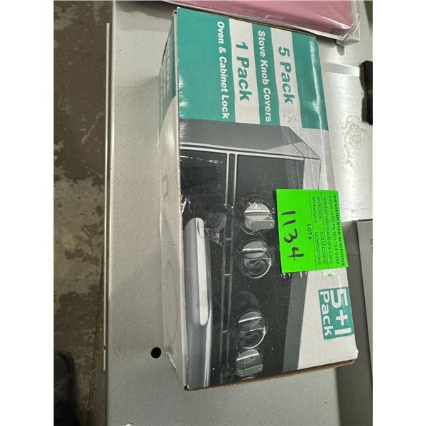 Stove knob covers five pack