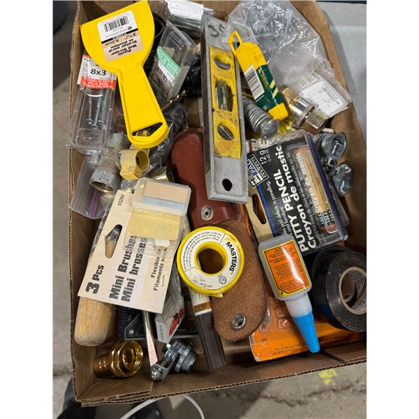 Assorted tools and garage related items