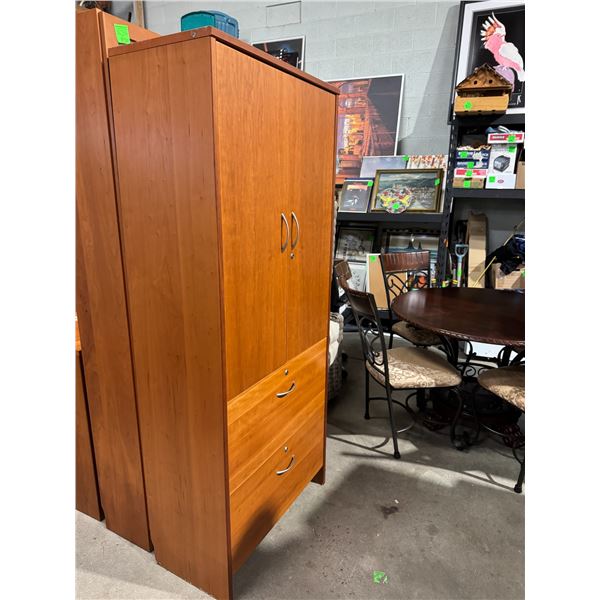 Cabinet with keys 31 1/2" x 16" x 75" tall