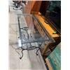 Image 2 : Glass Table 24" x 46" x 32 1/2" tall