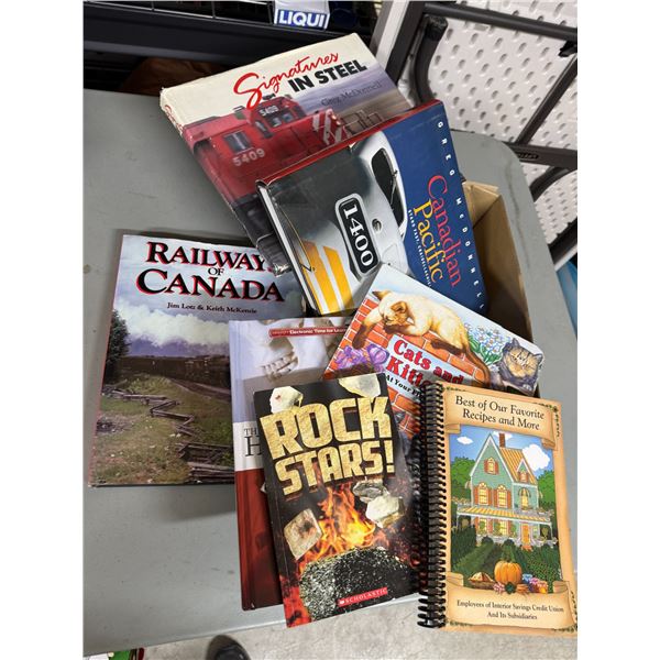 Railroad books and other