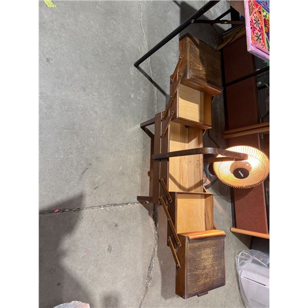 Sewing box handle needs repair