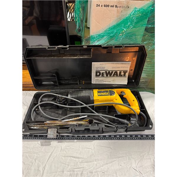 Dewalt reciprocating saw