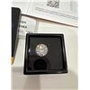 Image 2 : New 3CT Mozzonite lab diamond round Brilliant cut GH VVS 1 tests positive with a diamond tester