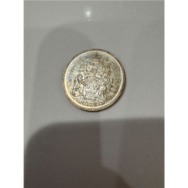 1966 Canada Silver $0.50