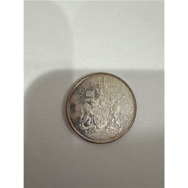 1966 Canada $0.50 coin