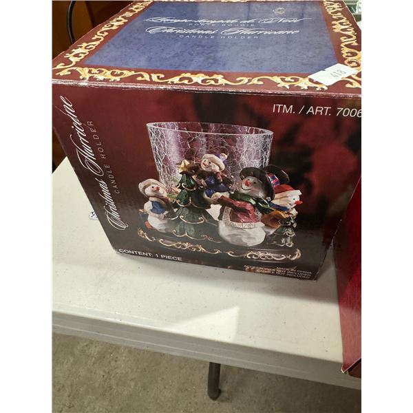 Christmas candle holder