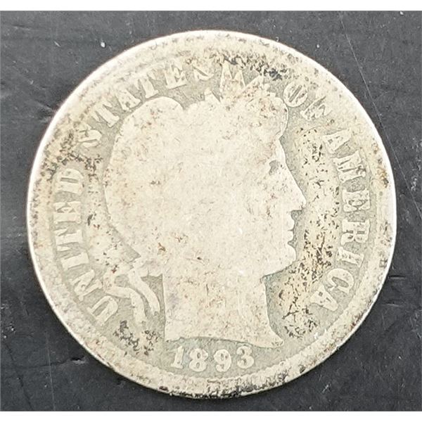 1893-O Barber Dime