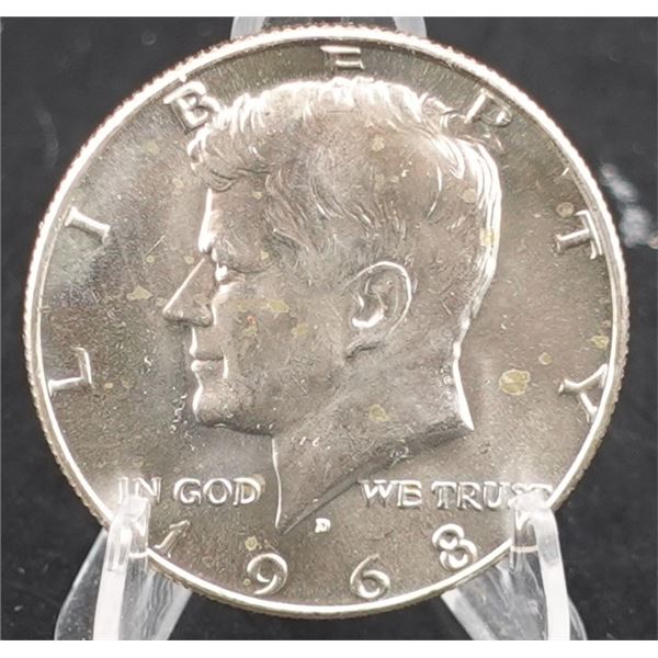 1968-D Kennedy Half Dollar