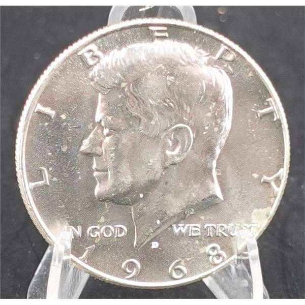 1968-D Kennedy Half Dollar