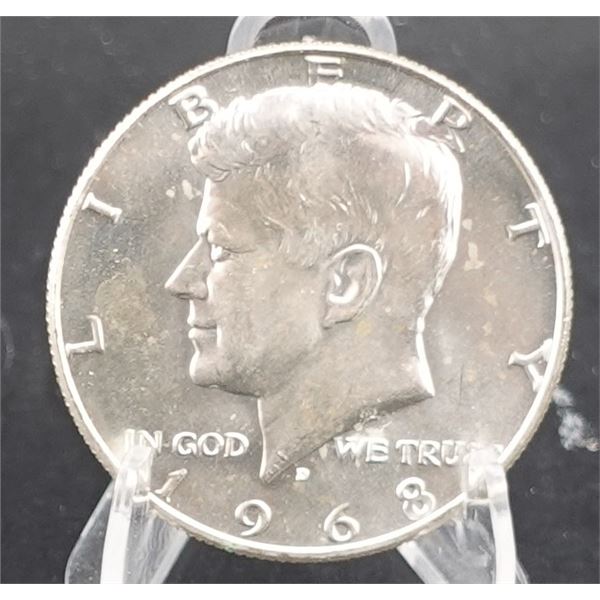 1968-D Kennedy Half Dollar