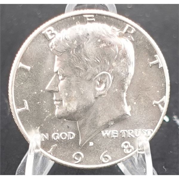 1968-D Kennedy Half Dollar
