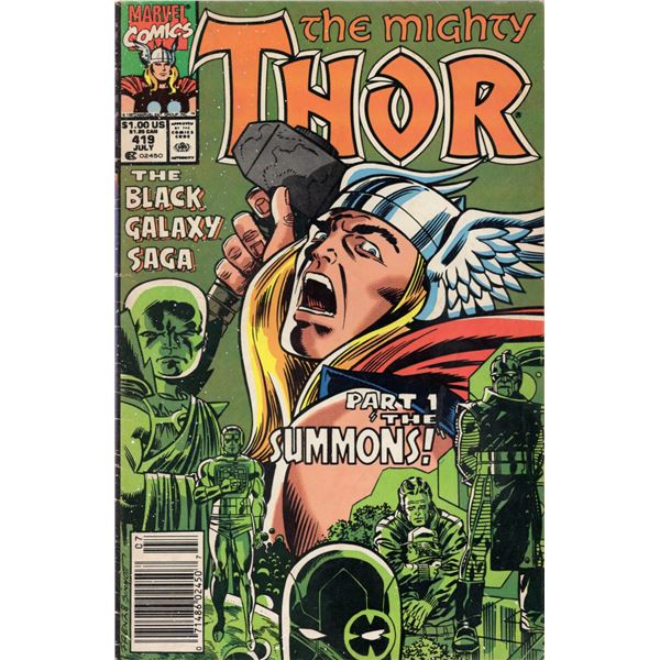 Marvel Comics The Mighty Thor #419