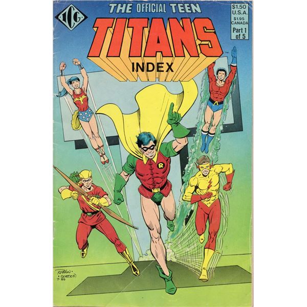 ICG The Official Teen Titans Index Part One of Five