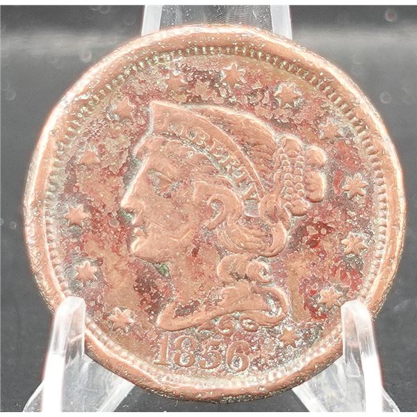 1856 Braided Hair Large Cent