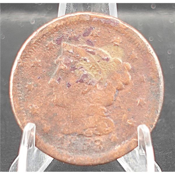 1853 Braided Hair Large Cent