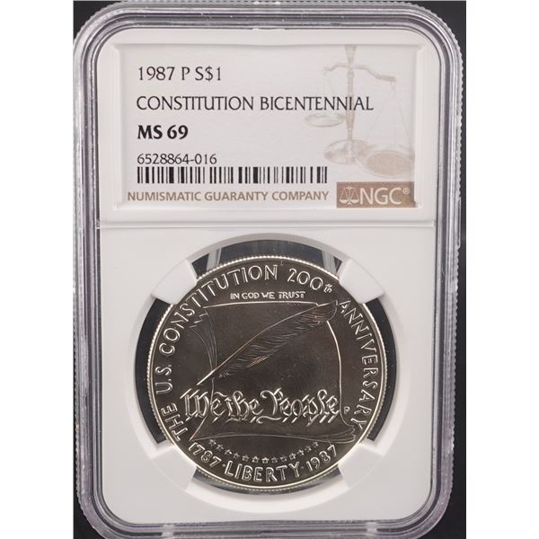 1987-P Constitution Bicentennial