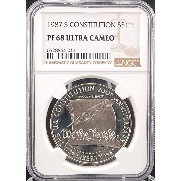 1987-S $1 Constitutional Coin