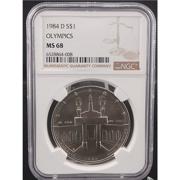 1984-D $1 Olympics Coin