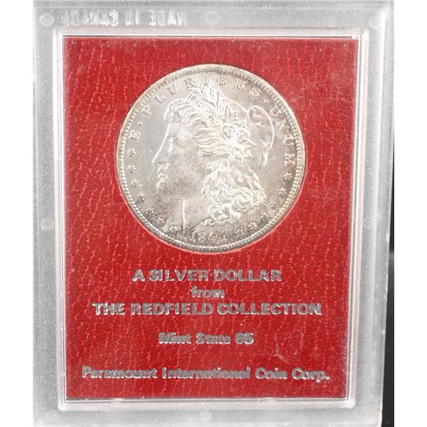 1891-S Morgan Dollar Grade MS65