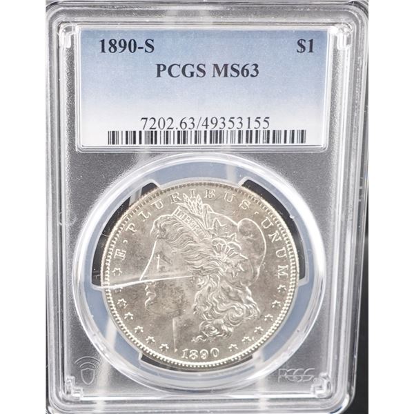1890-S Morgan Dollar