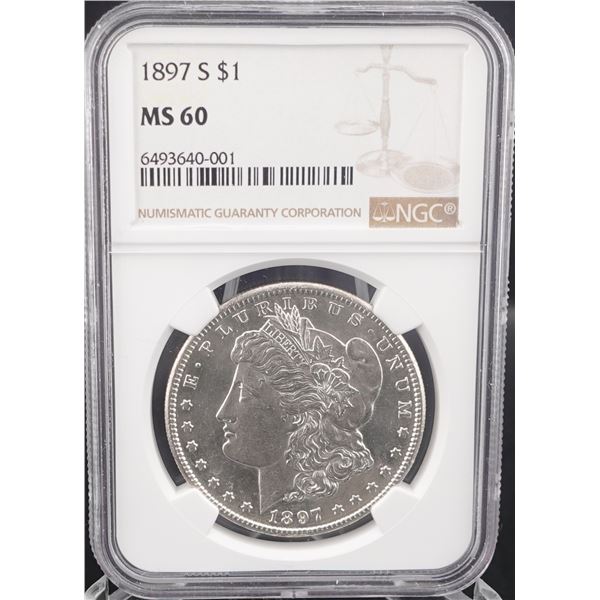 1897-S Morgan Dollar