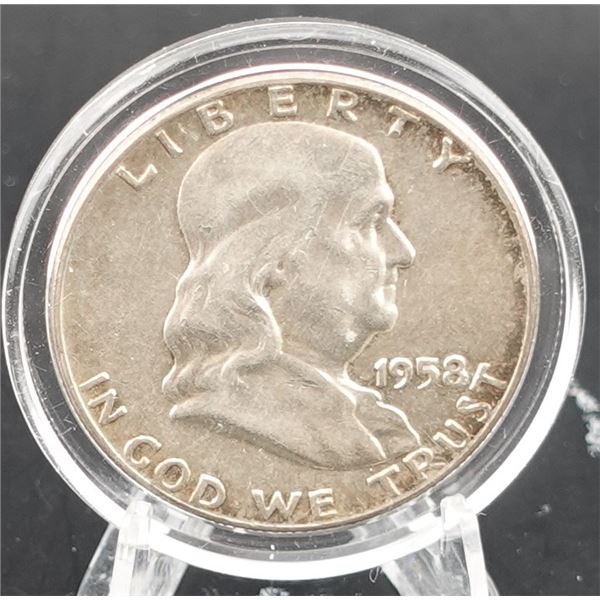 1958 Franklin Half Dollar