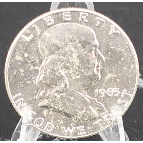1963-D Franklin Half Dollar