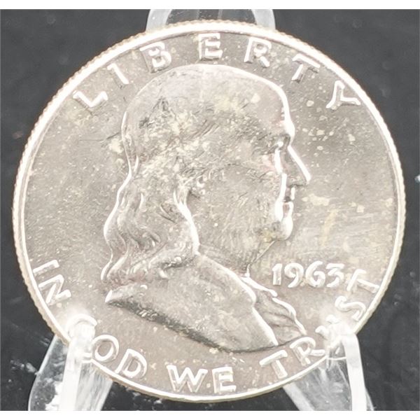 1963-D Franklin Half Dollar