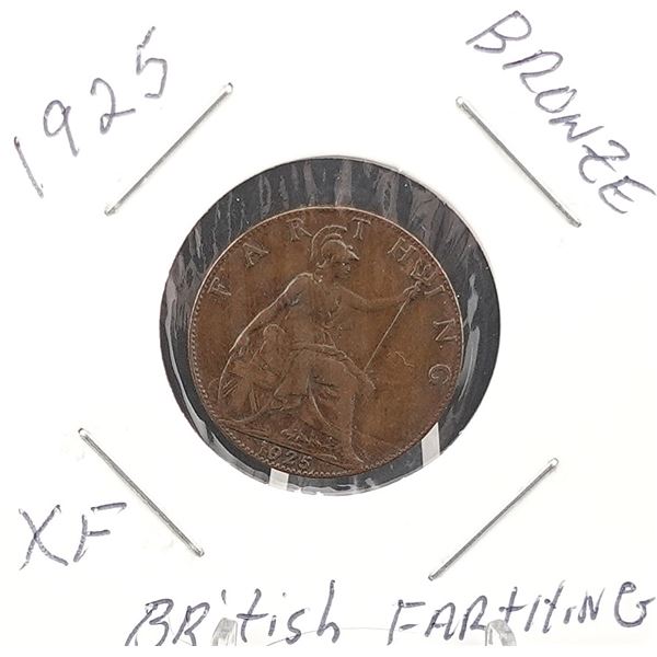 1925 British Farthing