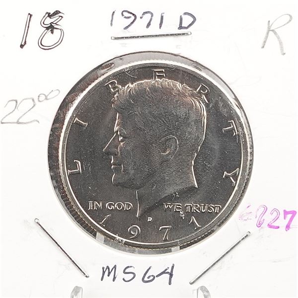 1971-D Kennedy Half Dollar