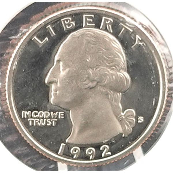 1992-S Washington Quarter