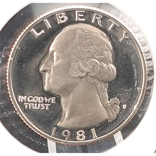1981-S Washington Quarter