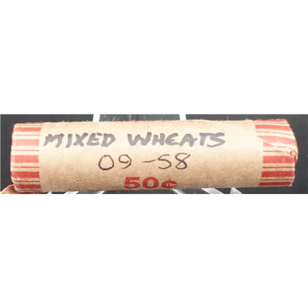 Roll of Mixed Wheat Cents