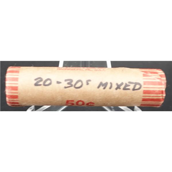 Roll of 1920-1930 Wheat Cents