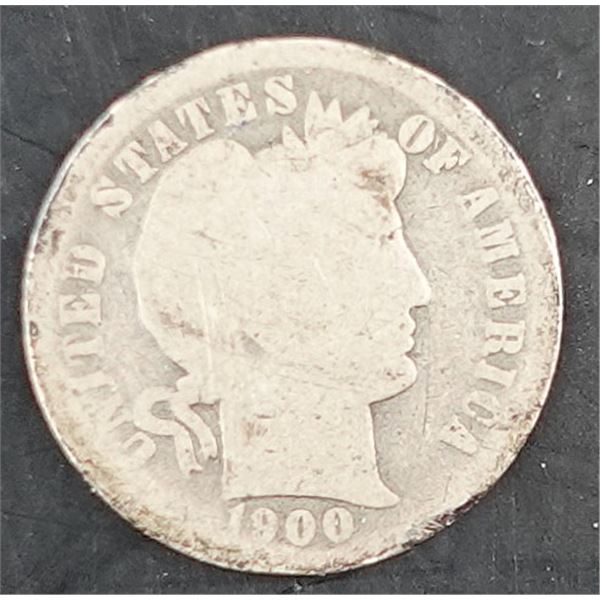 1900-O Barber Dime